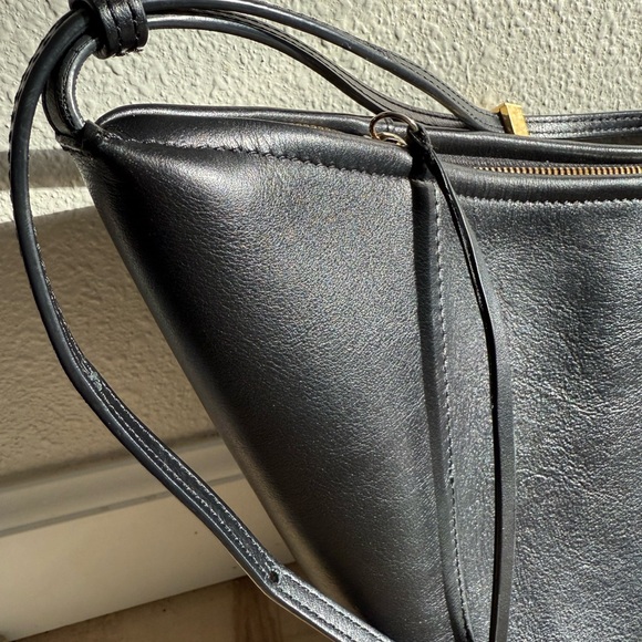 WANDLER MAGGIE Black Leather Shoulder Bag - Picture 5 of 11